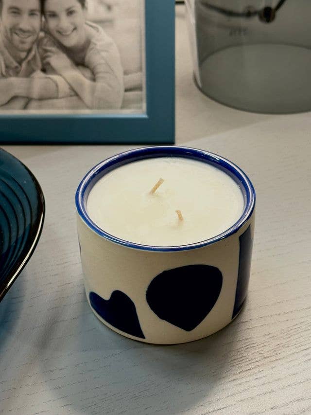 MÆGEN - Pablo Pots Candle - Crisp Green Apple - The Look and Co
