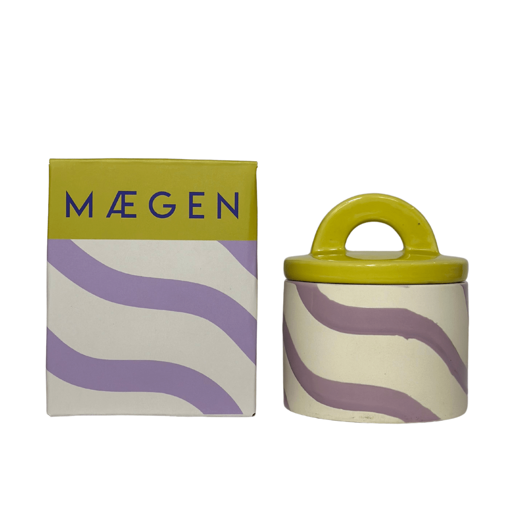 MÆGEN - Pablo Pots Candle - Water Lotus & Rose - The Look and Co
