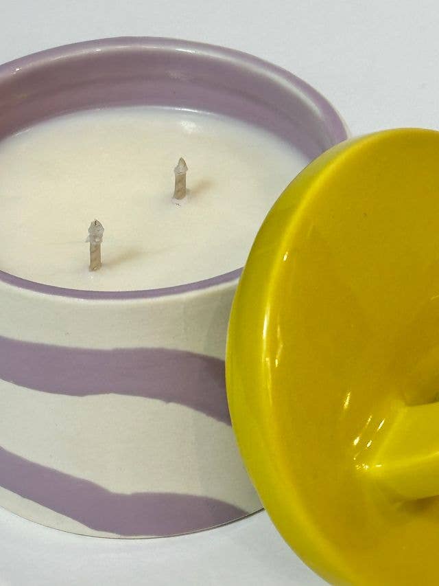 MÆGEN - Pablo Pots Candle - Water Lotus & Rose - The Look and Co