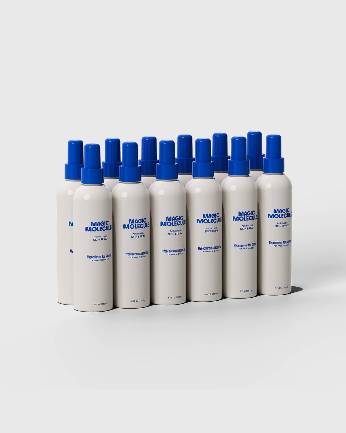 Magic Molecule - Magic Molecule Hypochlorous Acid Spray: 12ct Standard 8oz - The Look and Co