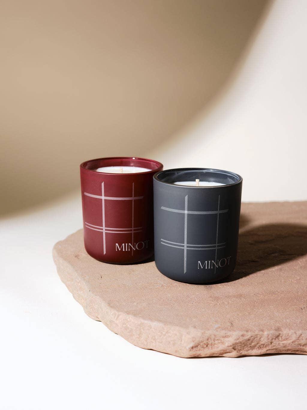 Minot - Glow - Luxury Non - toxic Soy Winter Candle, 12 oz. - The Look and Co