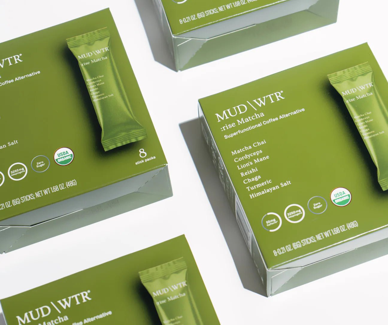 Mud\wtr Matcha Stick Packs - The Look and Co