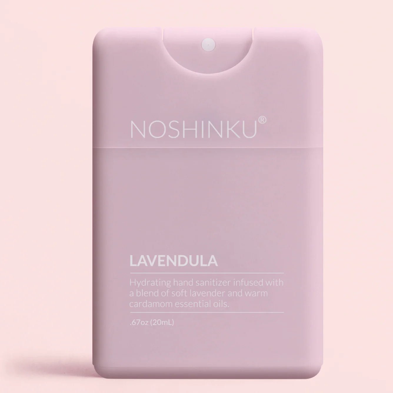 Noshinku - Refillable Lavendula Hydrating Pocket Hand Sanitizer - The Look and Co