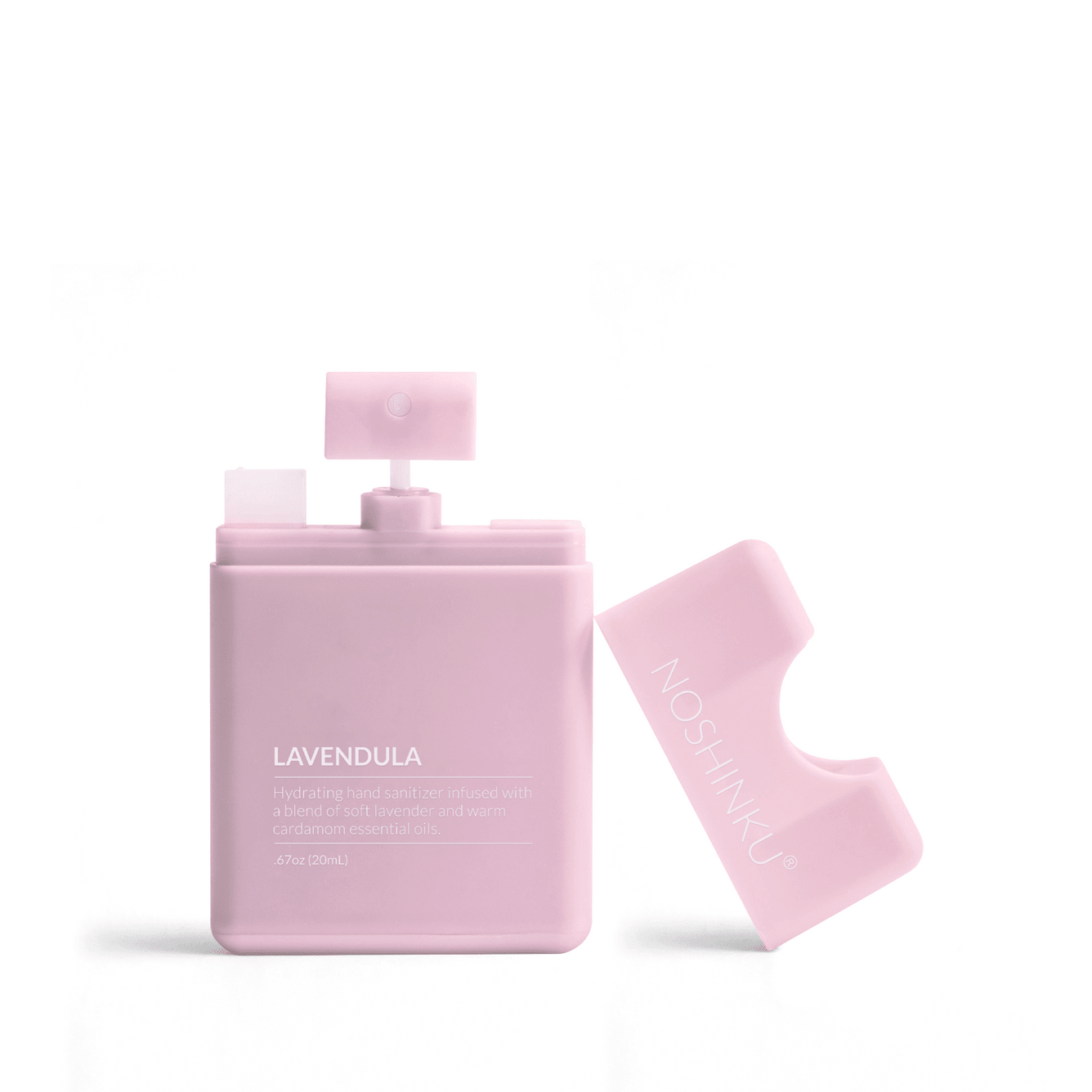 Noshinku - Refillable Lavendula Hydrating Pocket Hand Sanitizer - The Look and Co