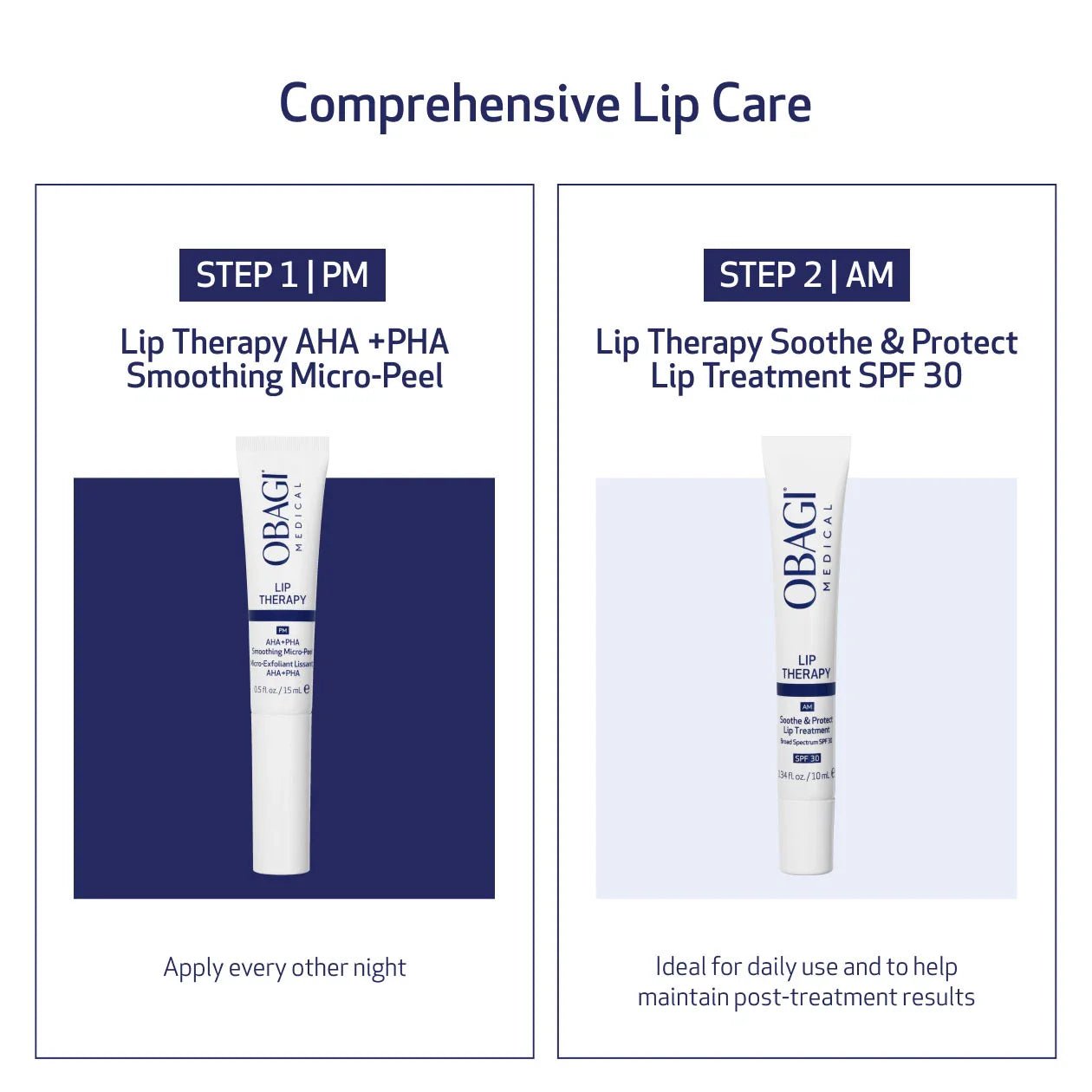 Obagi Lip Therapy AM Soothe & Protect Lip Treatment SPF 30 - The Look and Co