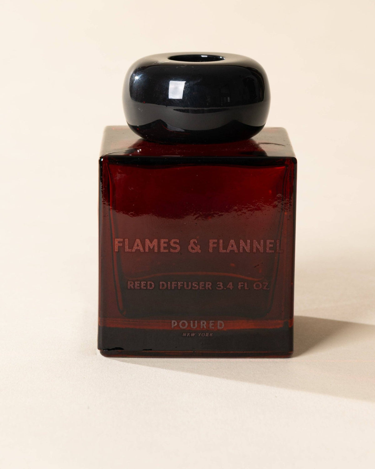 Poured New York - FLAMES & FLANNEL Candle - The Look and Co