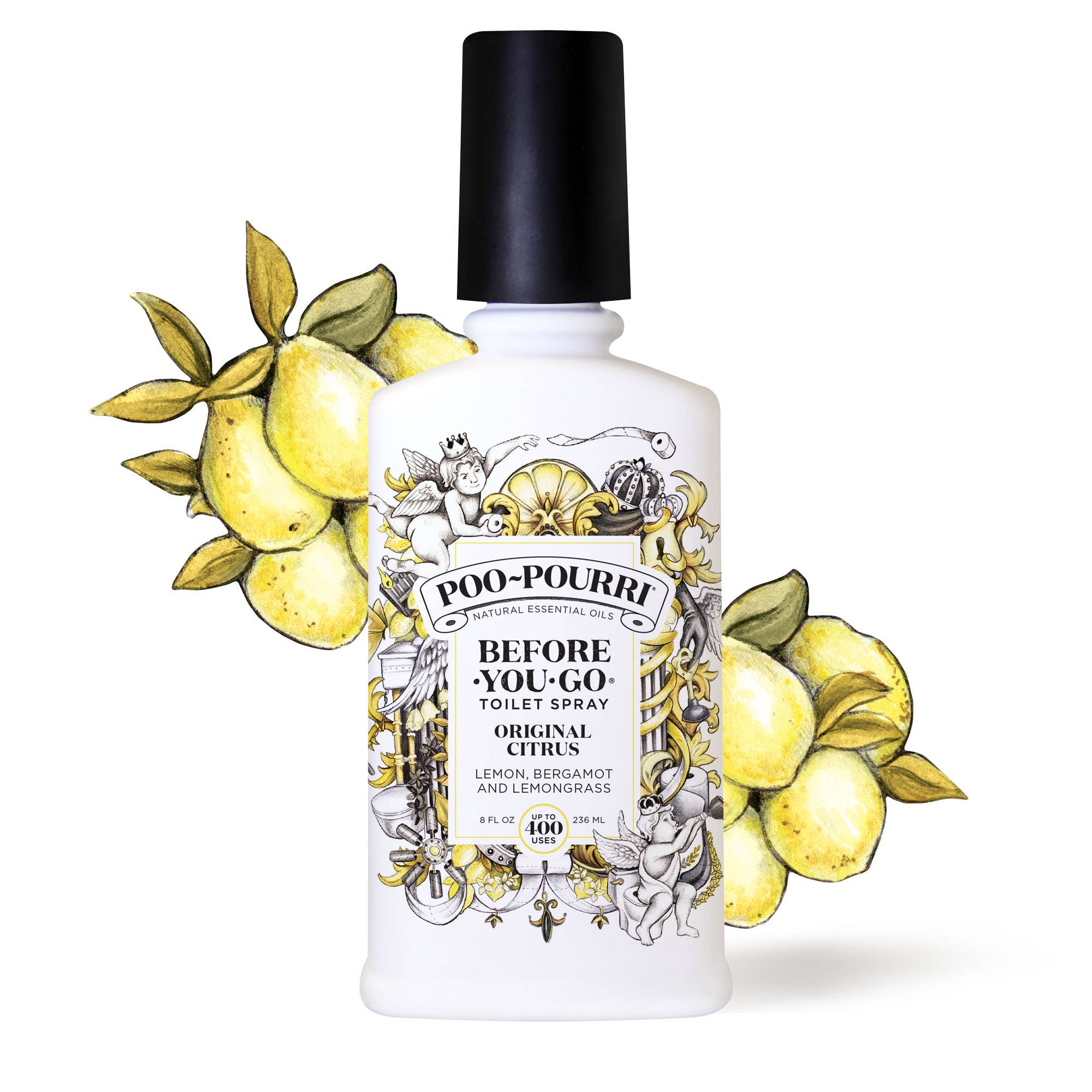 ~Pourri - Poo~Pourri Original Citrus 8 oz Trigger Spray - The Look and Co