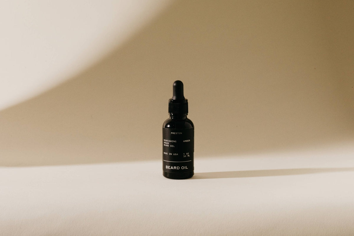 Preston Grooming - Argan Oil Infused Beard Oil (100% off) - The Look and Co