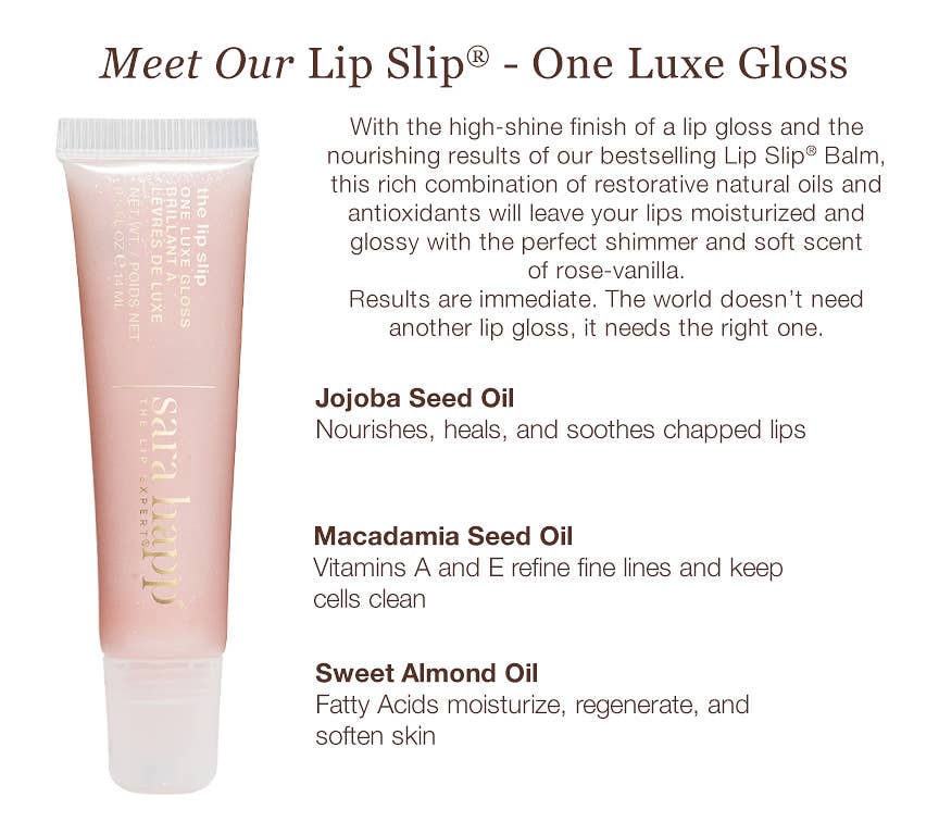 Sara Happ - The Lip Slip® Gloss - Original - The Look and Co