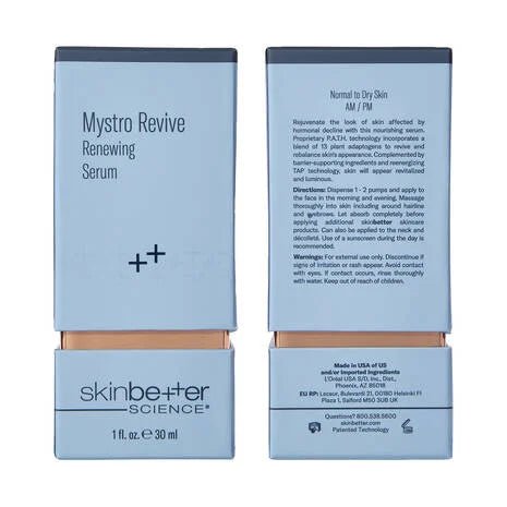 SkinBetter Science Mystro Revive Renewing Serum - The Look and Co