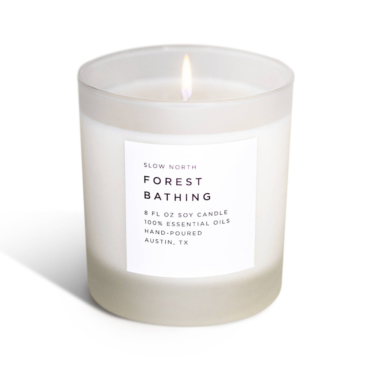 Slow North - Forest Bathing - Non-Toxic Candle - Spring Gift - The Look and Co
