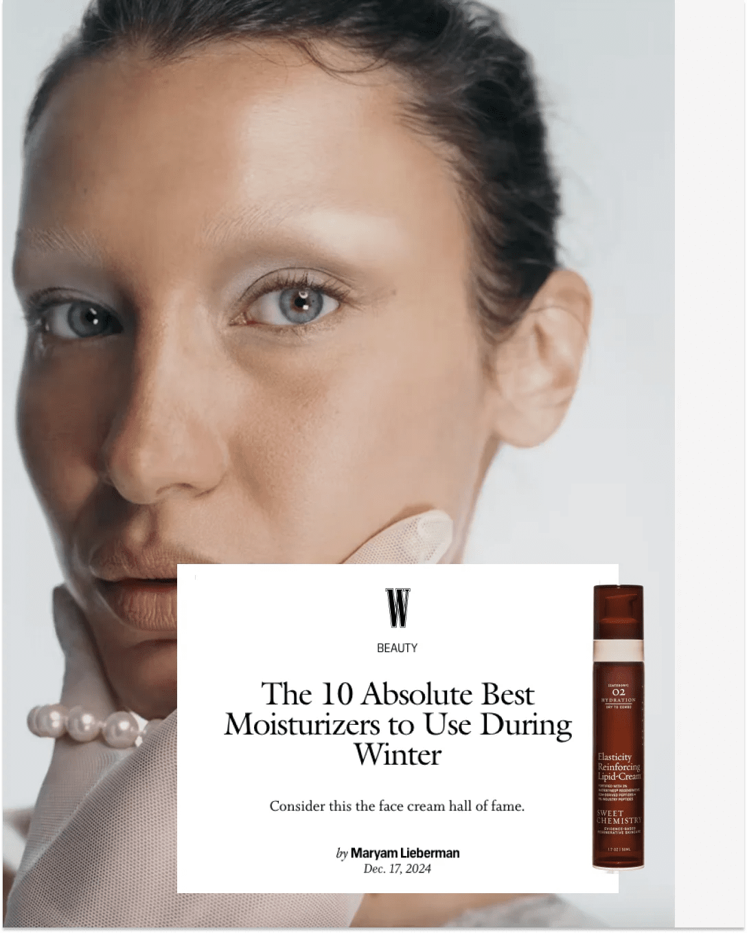 Sweet Chemistry Elasticity Reinforcing Lipid-Cream - The Look and Co