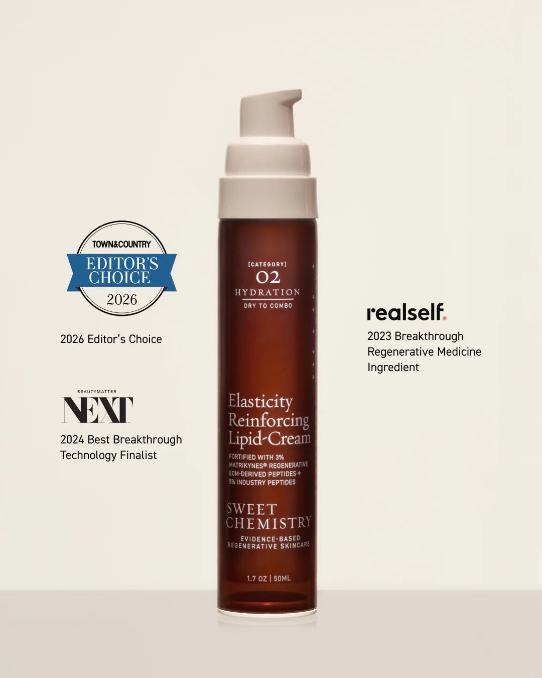 Sweet Chemistry Elasticity Reinforcing Lipid-Cream - The Look and Co