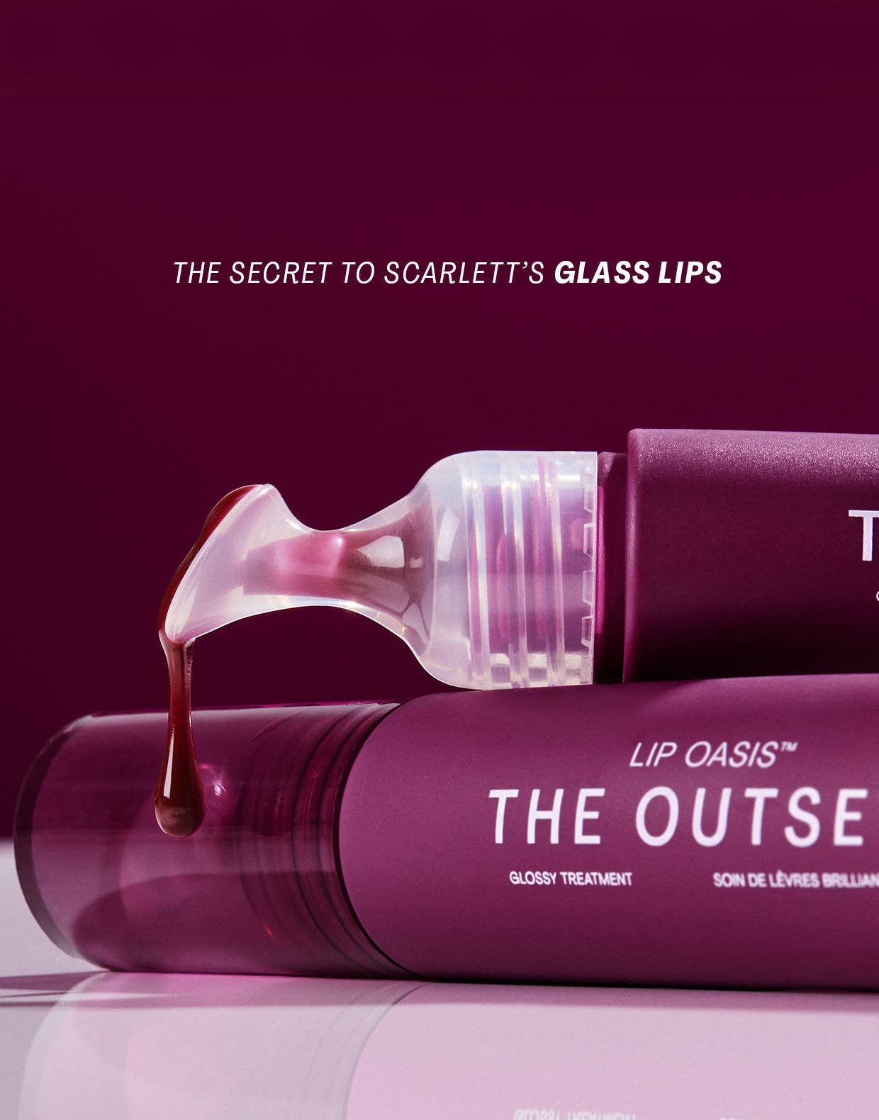 The Outset - Lip Oasisᵀᴹ Glossy Treatment - Mirage - The Look and Co