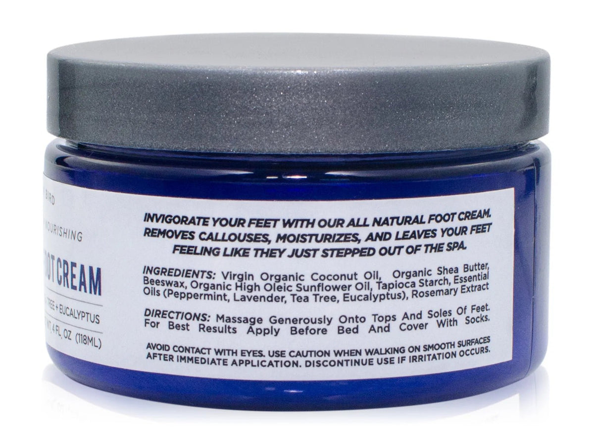 The Yellow Bird - All Natural Foot Cream - The Look and Co
