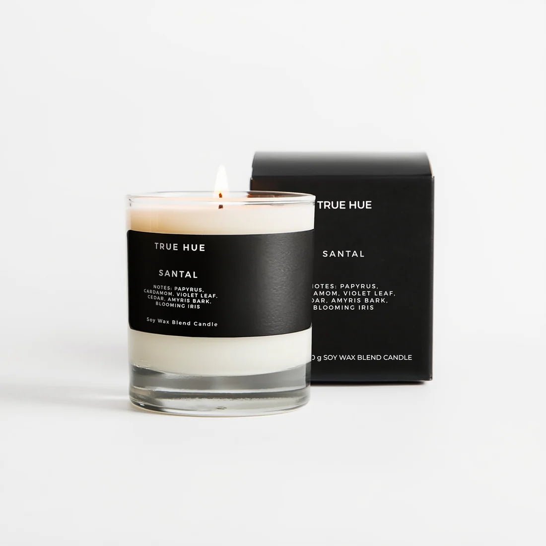 True Hue - Santal Candle - The Look and Co