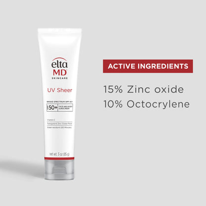 EltaMD UV Sheer Broad Spectrum SPF 50+