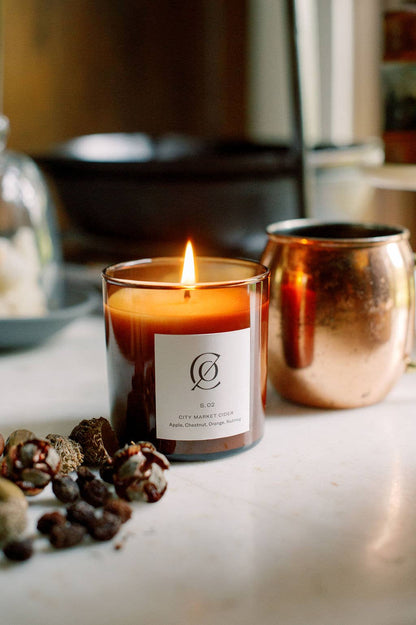 Charleston Candle Co. - S. 02 City Market Cider Soy Candle | Seasonal