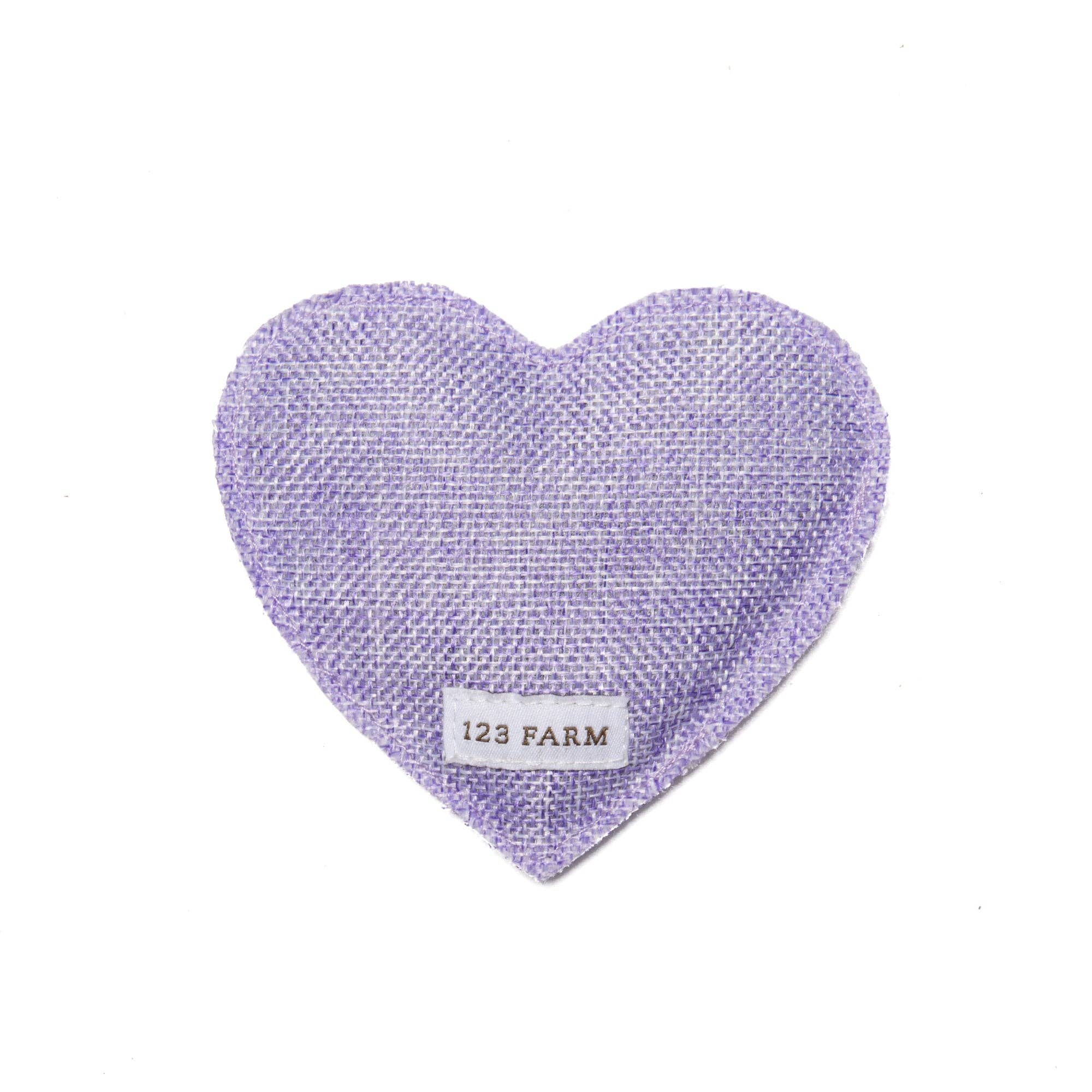 123 Farm - Lavender Heart Sachet - The Look and Co