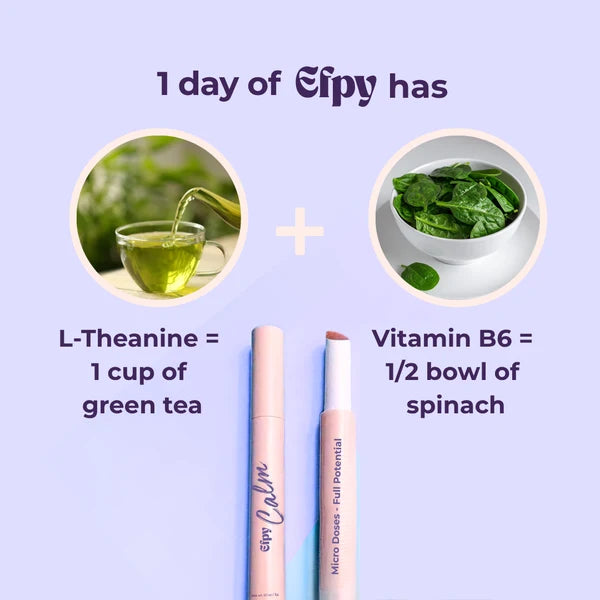 Efpy Beauty Calm Micro-Dose Lip Balm | Mental Calm &amp; Relaxation