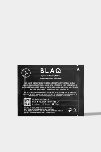 BLAQ Hyaluronic Acid Bright Eyes