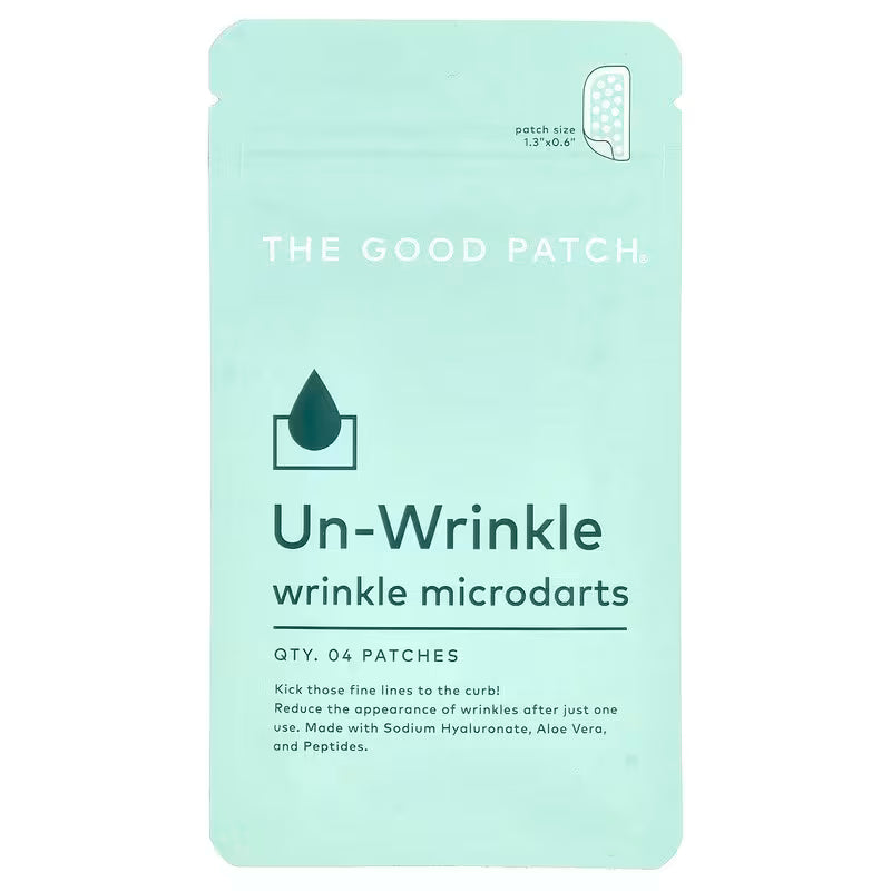 The Good Patch Un-Wrinkle – Wrinkle-Smoothing Microdart Patches