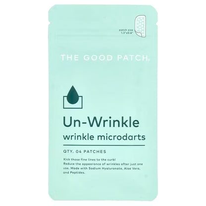 The Good Patch Un-Wrinkle – Wrinkle-Smoothing Microdart Patches