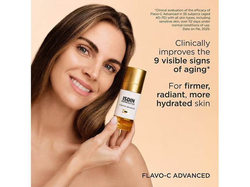ISDIN Isdinceutics Flavo-C Advanced Antioxidant Serum with 15% Vitamin C