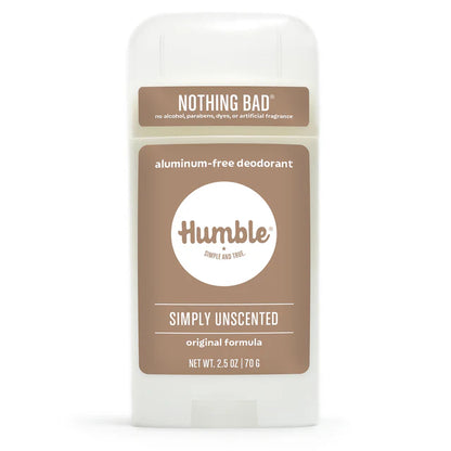 Humble Brand Aluminum Free Deodorant - Simply Unscented