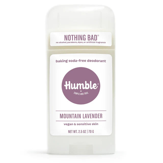 Humble Brand Aluminum Free Deodorant - Mountain Lavender