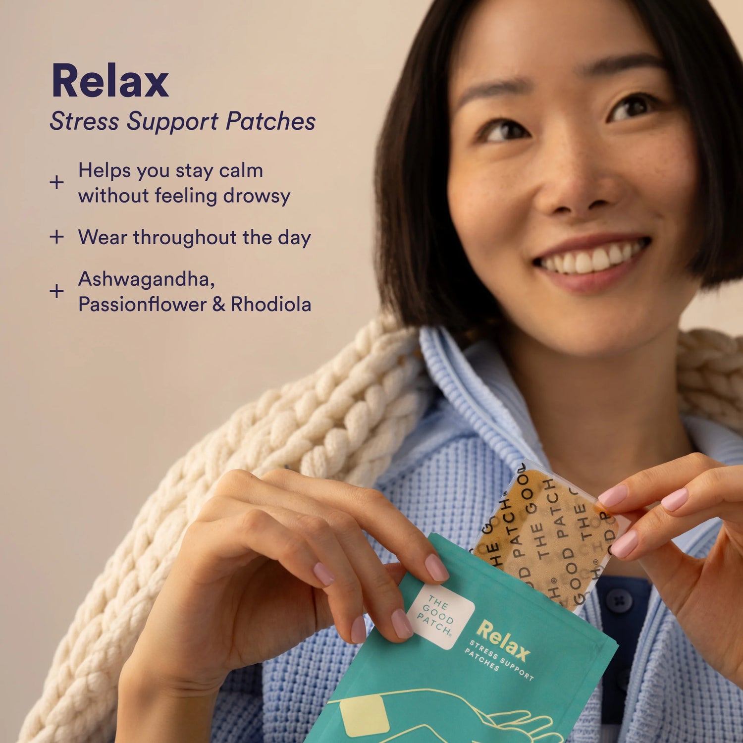 The Good Patch Relax – Stress Support Patches
