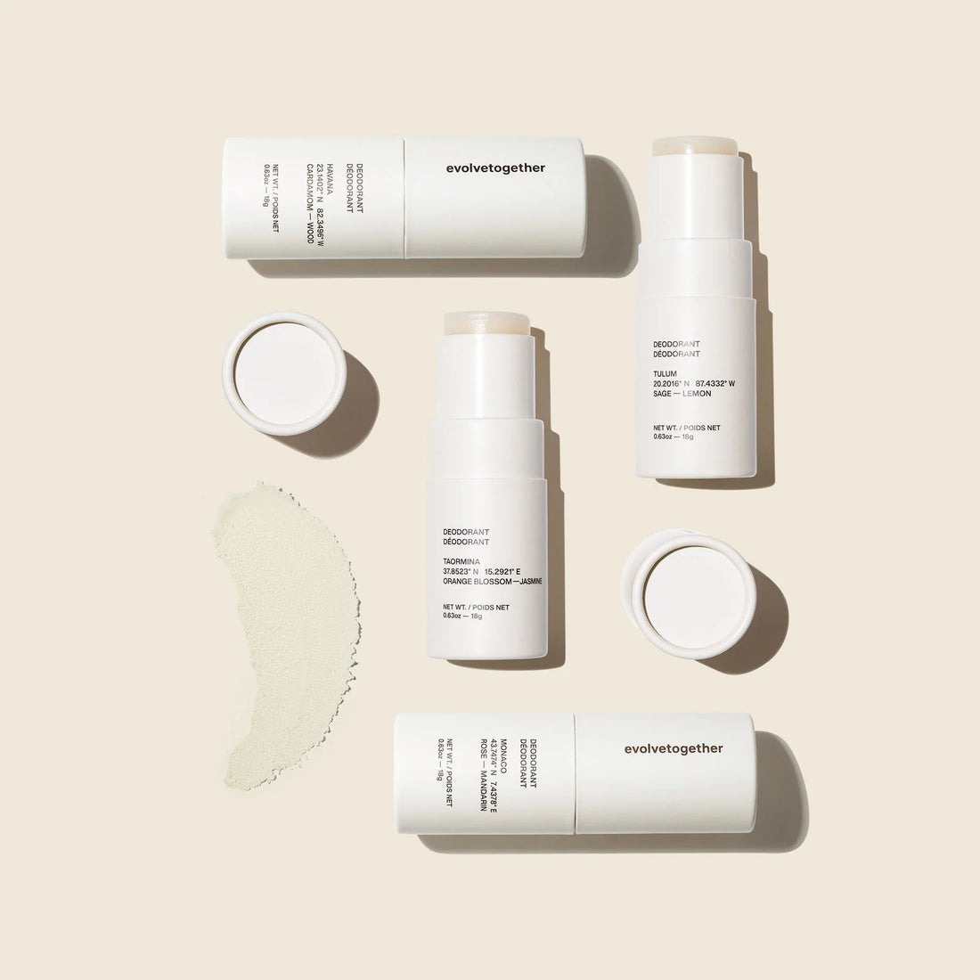 Evolvetogether Deodorant Discovery Set
