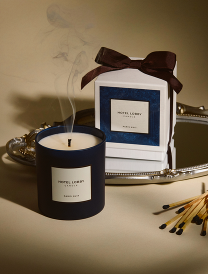 Hotel Lobby Candle - Paris Nuit - Luxury Fall Scented Candle