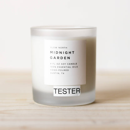 Slow North - TESTERS - 8 oz Non-Toxic Soy Candles