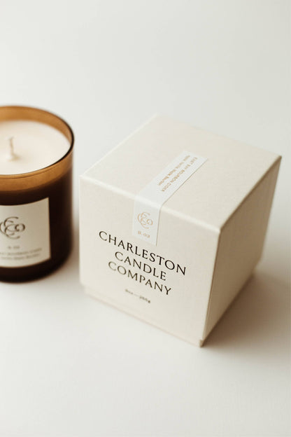 Charleston Candle Co. - S. 03 East Bay Bourbon Cider Soy Candle | Seasonal