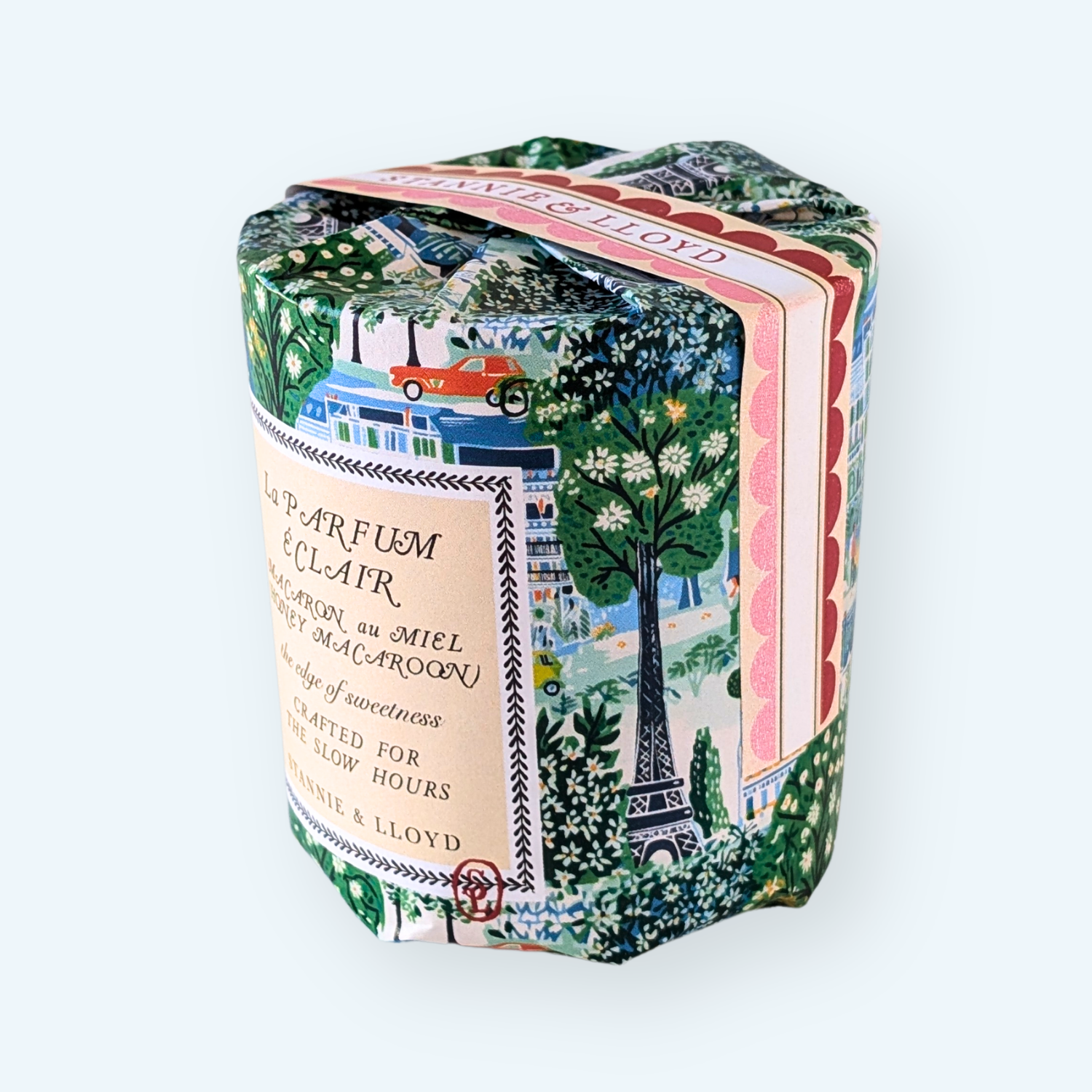 Stannie &amp; Lloyd - Tester: Gift Wrap Candle - Paris Afternoon