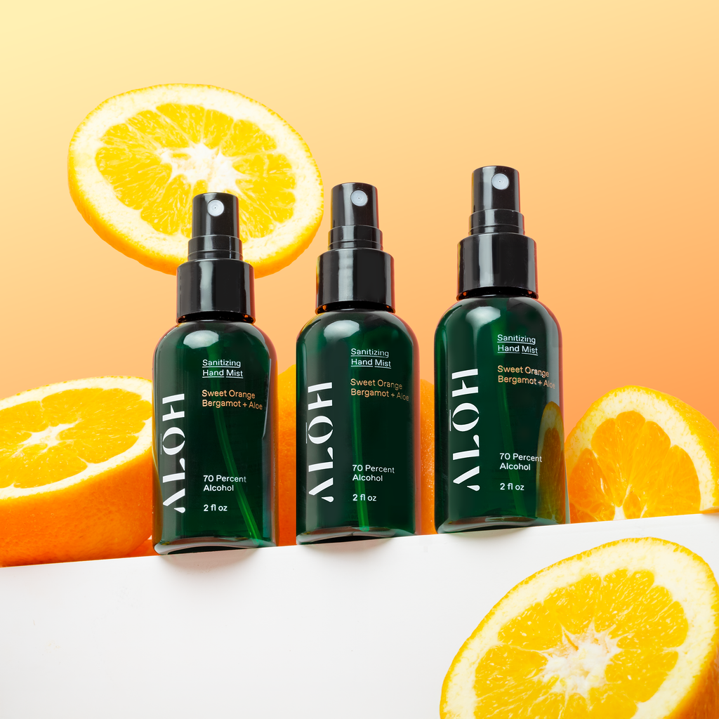 ALŌH - Sanitizing Hand Mist - Sweet Orange Bergamot + Aloe