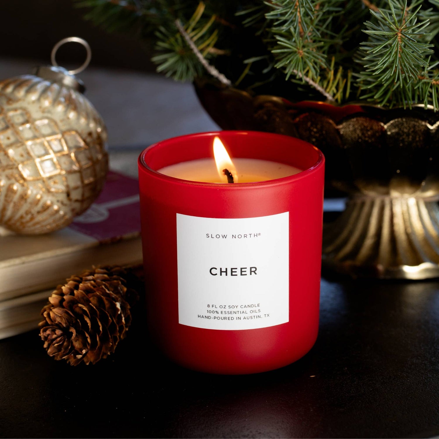 Slow North - Limited Edition - Cheer - Cinnamon, Cypress &amp; Peppermint