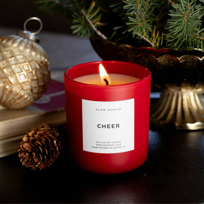 Slow North - Limited Edition - Cheer - Cinnamon, Cypress &amp; Peppermint