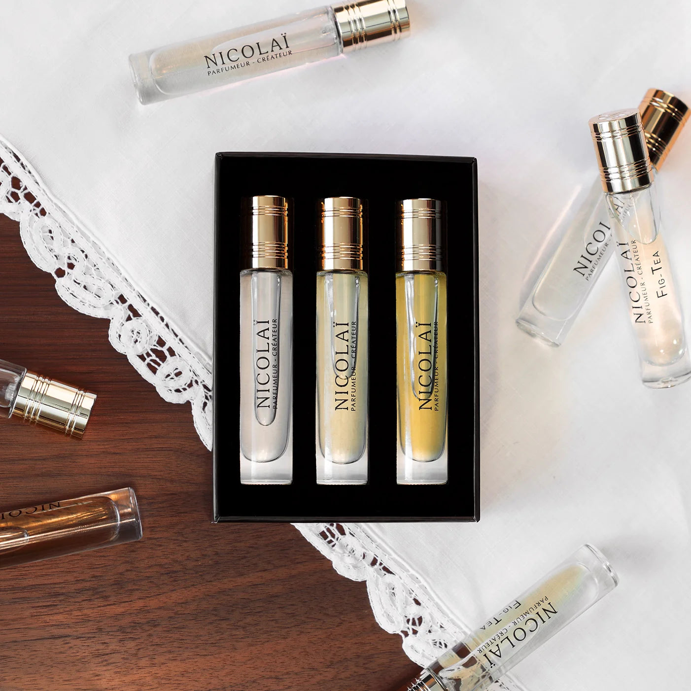 Nicolai Parfumeur Createur Gourmand Trio Gift Set