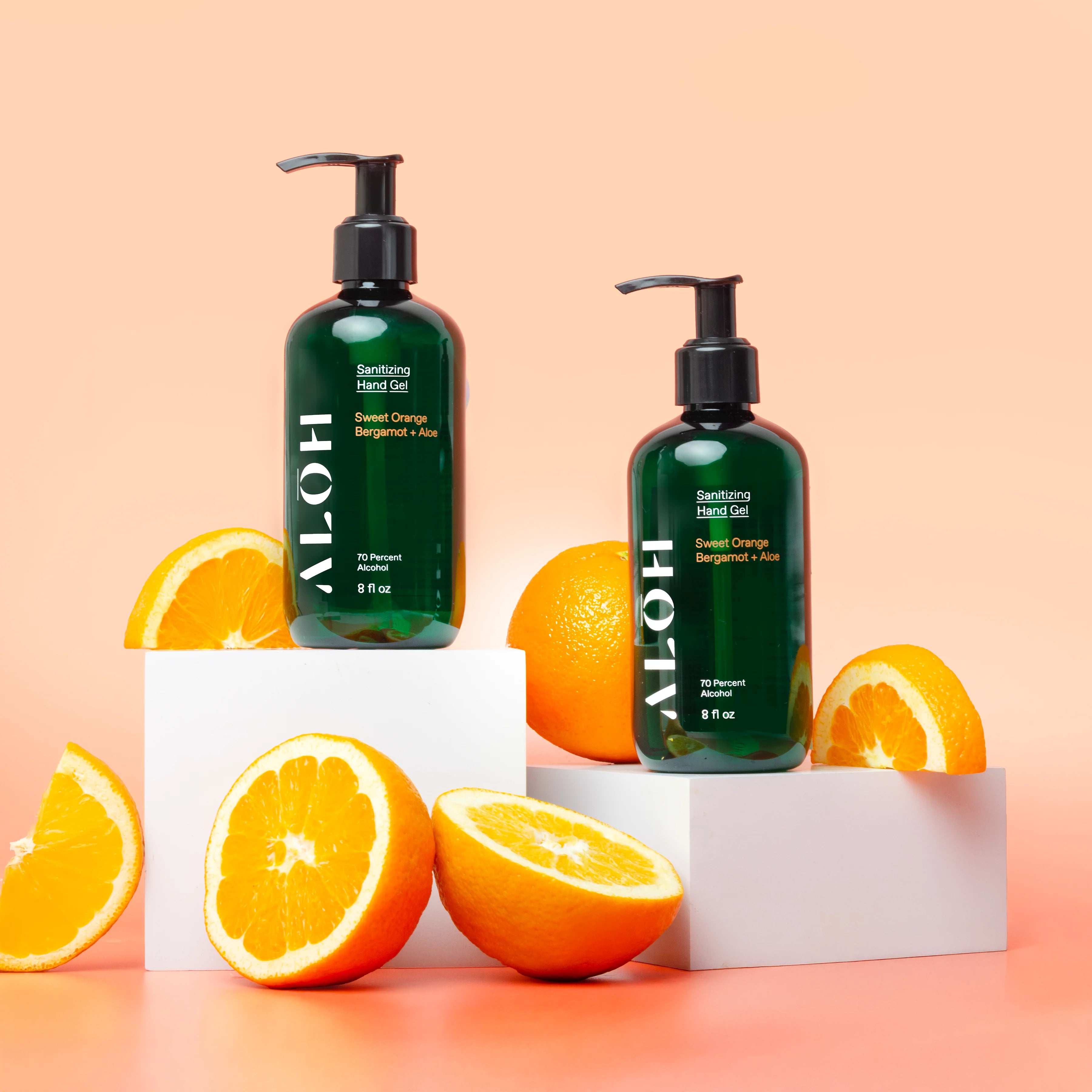 Aloh Sweet Orange Bergamot + Aloe Sanitizing Hand Gel