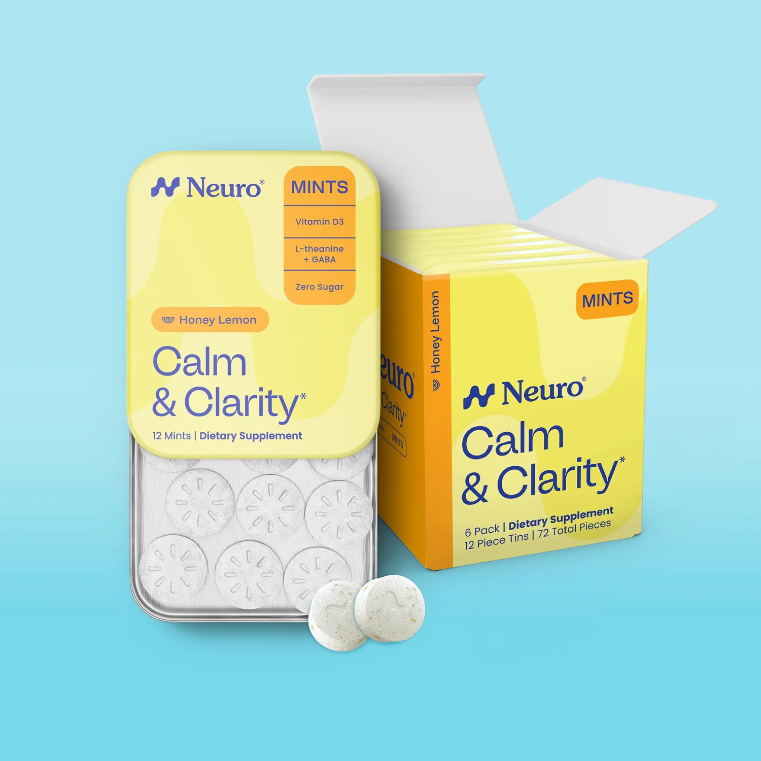 Neuro Calm &amp; Clarity™ Mints