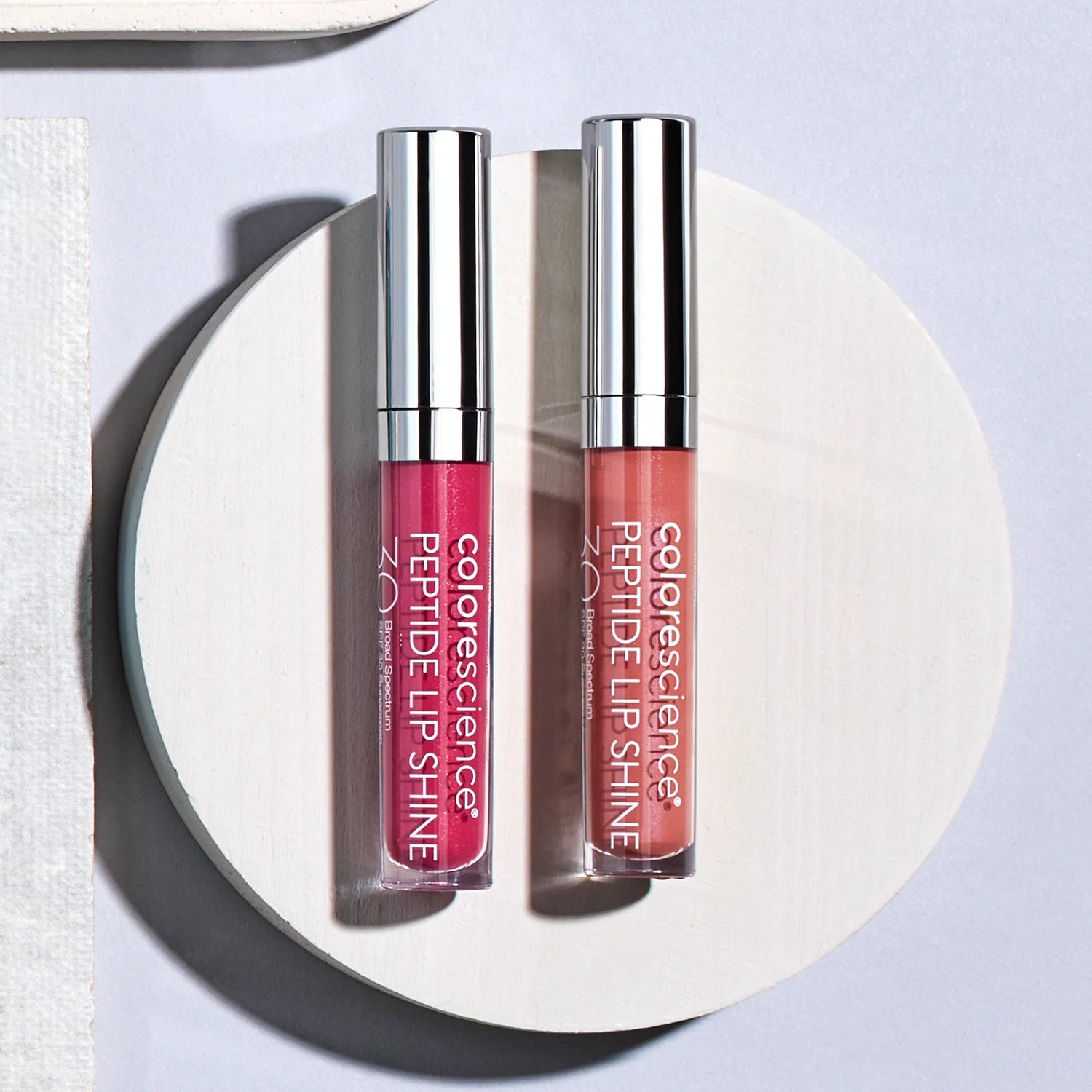 Colorescience Peptide Lip Shine SPF 30 DUO