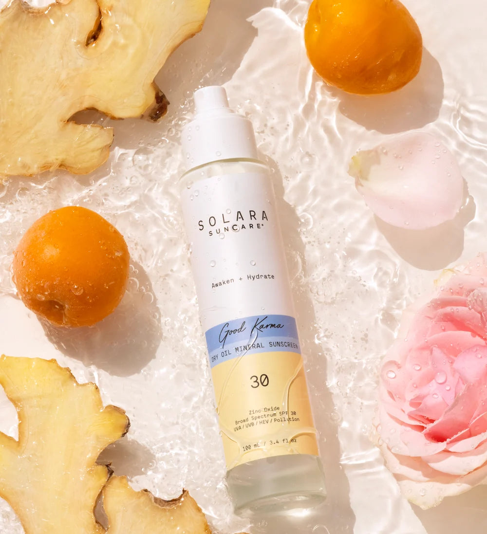 Solara Suncare Good Karma Energizing Body Oil Sunscreen SPF 30