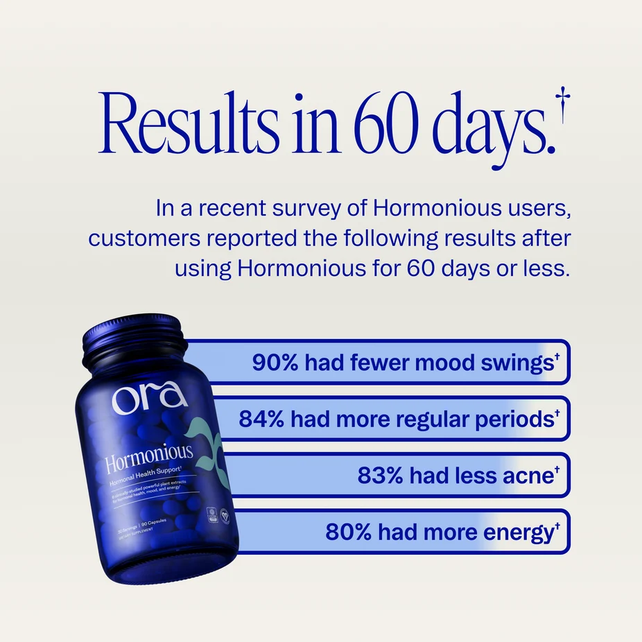 Ora Hormonious: Hormonal Balance &amp; Support