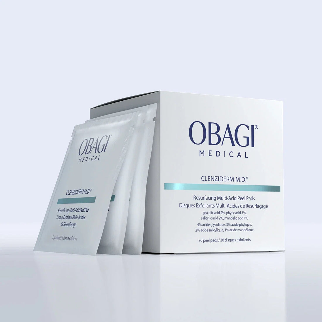 Obagi CLENZIDERM M.D.® Resurfacing Multi-Acid Peel Pads