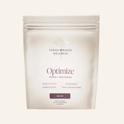 Sarah Wragge Wellness SWW® Optimize Protein &amp; Fiber Powder
