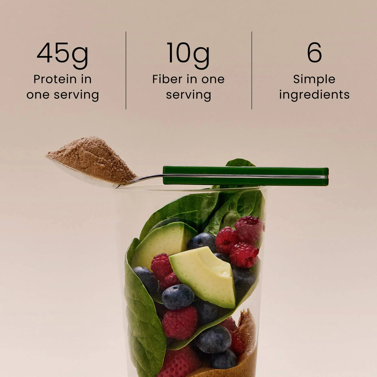 Sarah Wragge Wellness SWW® Optimize Protein &amp; Fiber Powder
