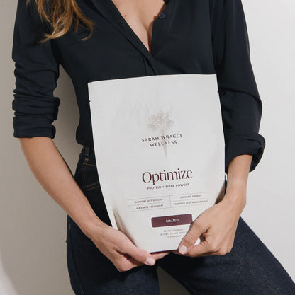 Sarah Wragge Wellness SWW® Optimize Protein &amp; Fiber Powder