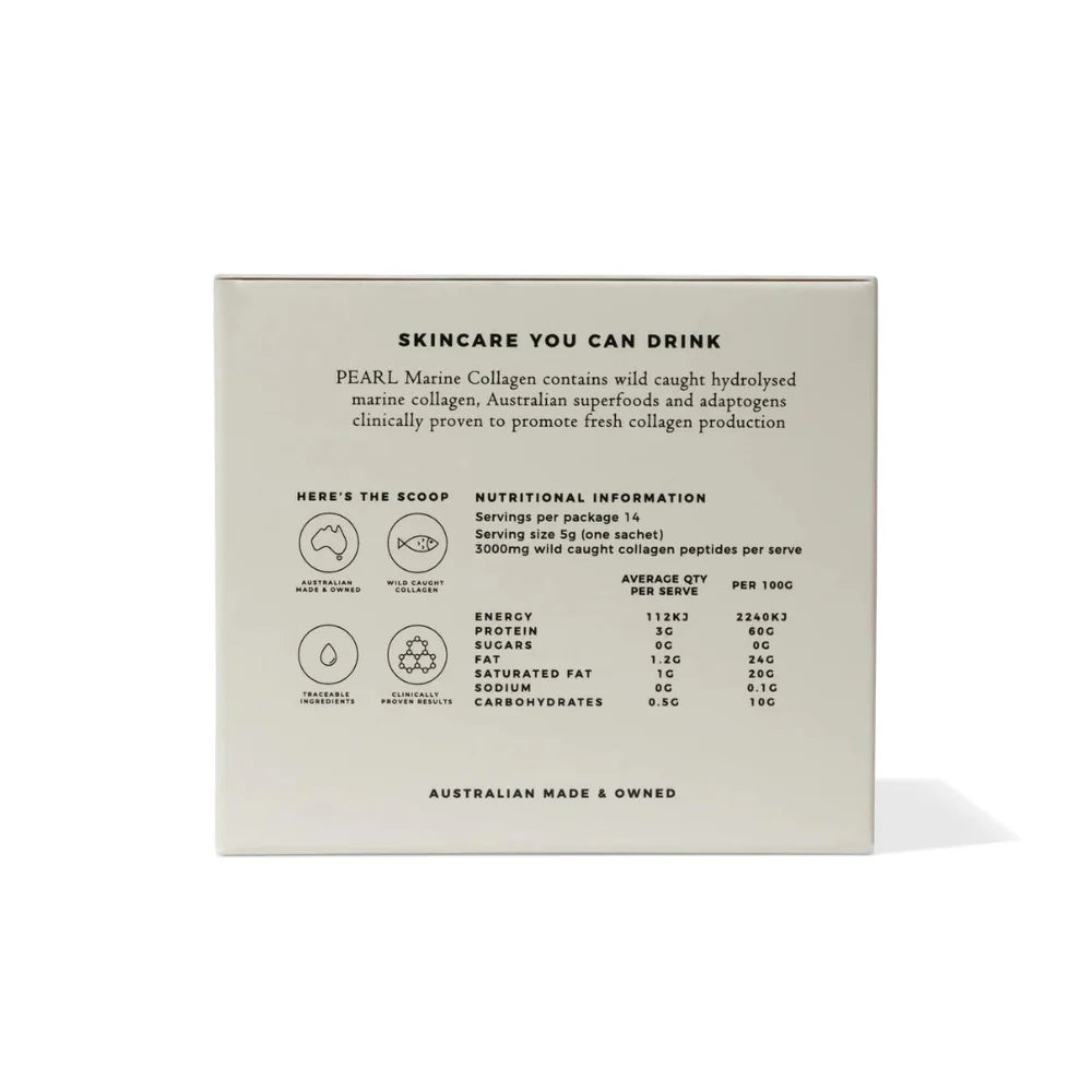 Par Olive PEARL Marine Collagen Superpowder (Organic Coconut) Travel Set